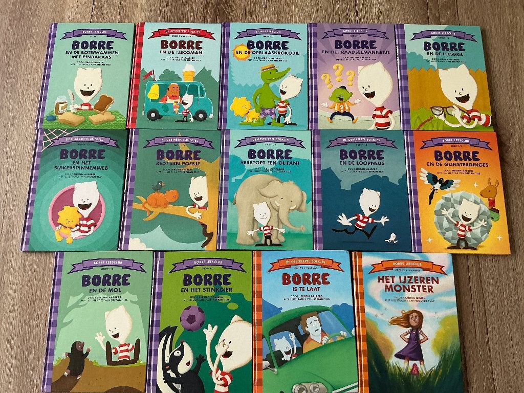Borre leesboekjes van de Borre leesclub, Ophalen of Verzenden, Zo goed als nieuw, Fictie algemeen