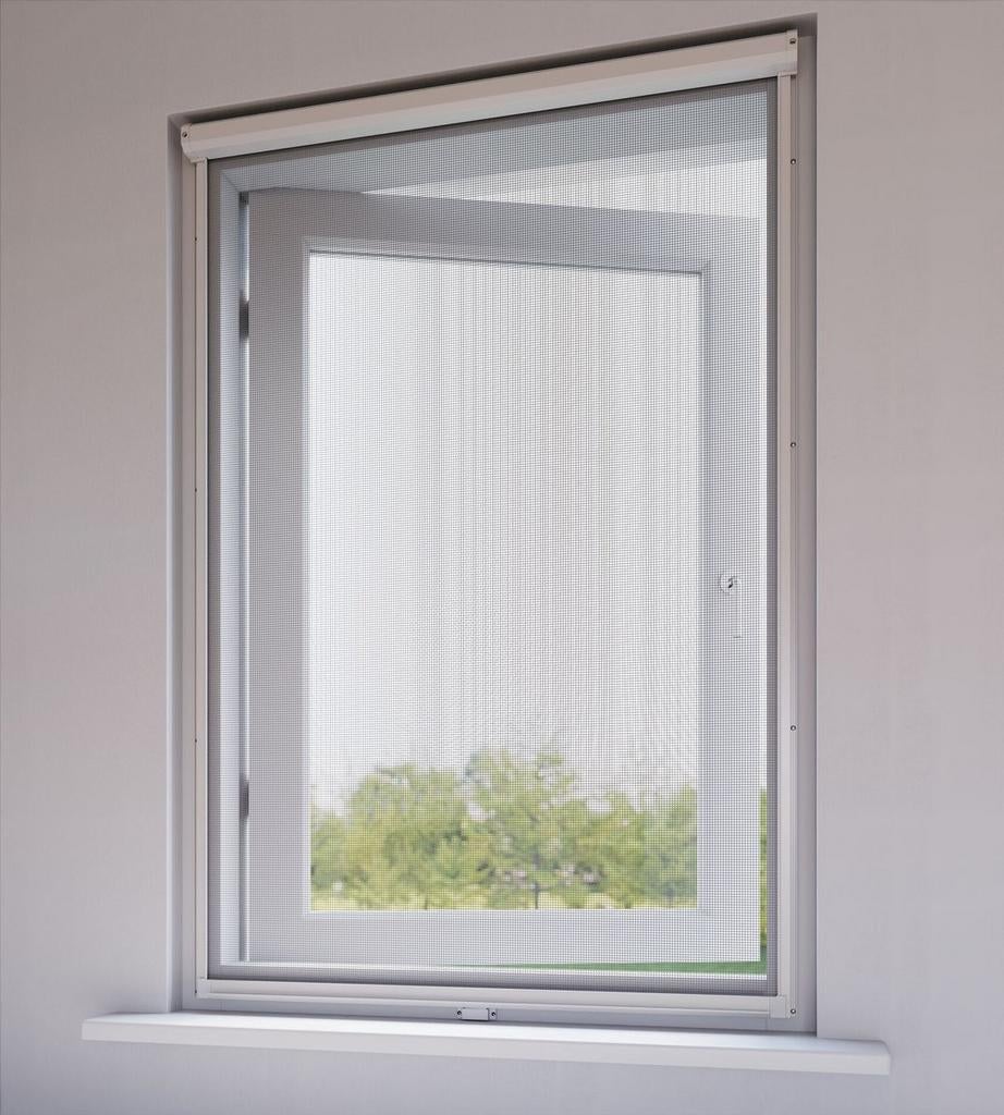 Bruynzeel rolhorraam 400 serie wit 123x150 cm nieuw, Ophalen of Verzenden, Nieuw, Wit