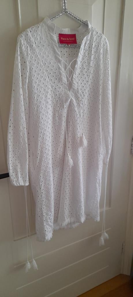 Place du Soleil prachtige resort wear ajour jurk M, Kleding | Dames, Maat 38/40 (M), Verzenden, Zo goed als nieuw, Boven de knie