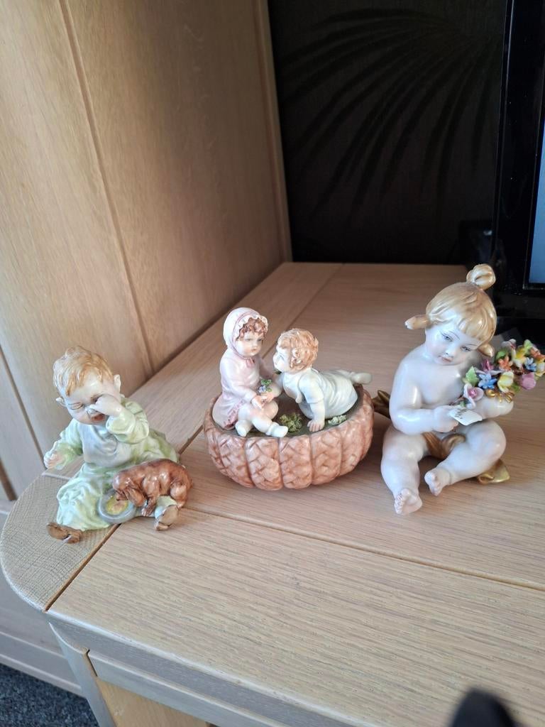 Capodimonte beeldjes, Ophalen of Verzenden, Zo goed als nieuw