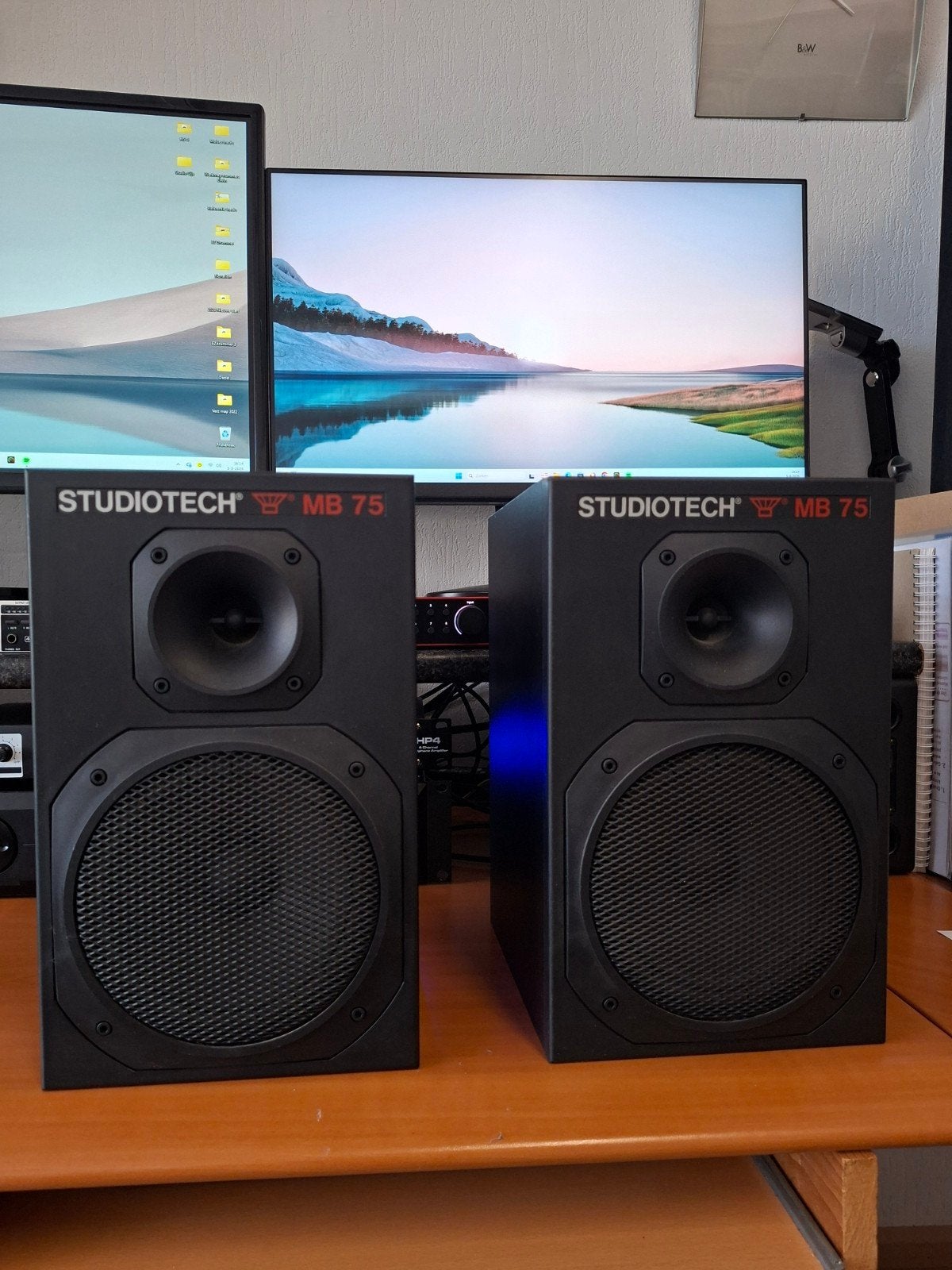 Studiotech MB 75 Studiomonitoren - Set van 2, Audio, Tv en Foto, Overige merken, Studiomonitor, Gebruikt, Ophalen of Verzenden