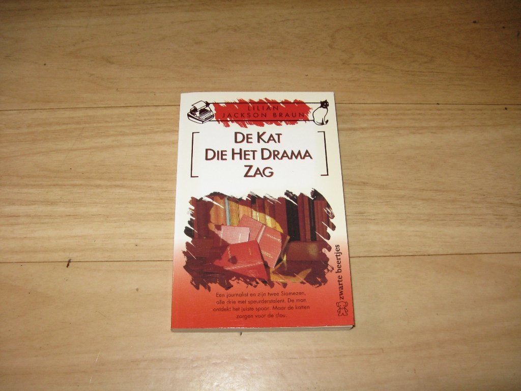 Lilian Jackson Braun - De kat die het drama zag, Boeken, Thrillers, Ophalen of Verzenden, Gelezen