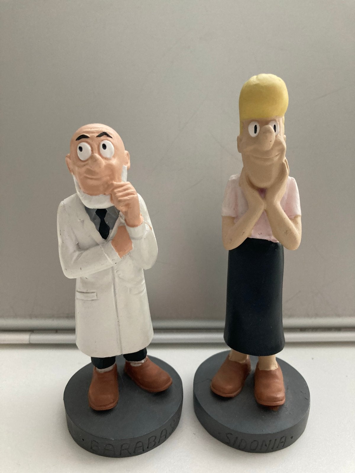 Tante Sidonia+ Barabas 3D-figuur Suske en Wiske Albert Heijn, Verzamelen, Ophalen of Verzenden, Nieuw