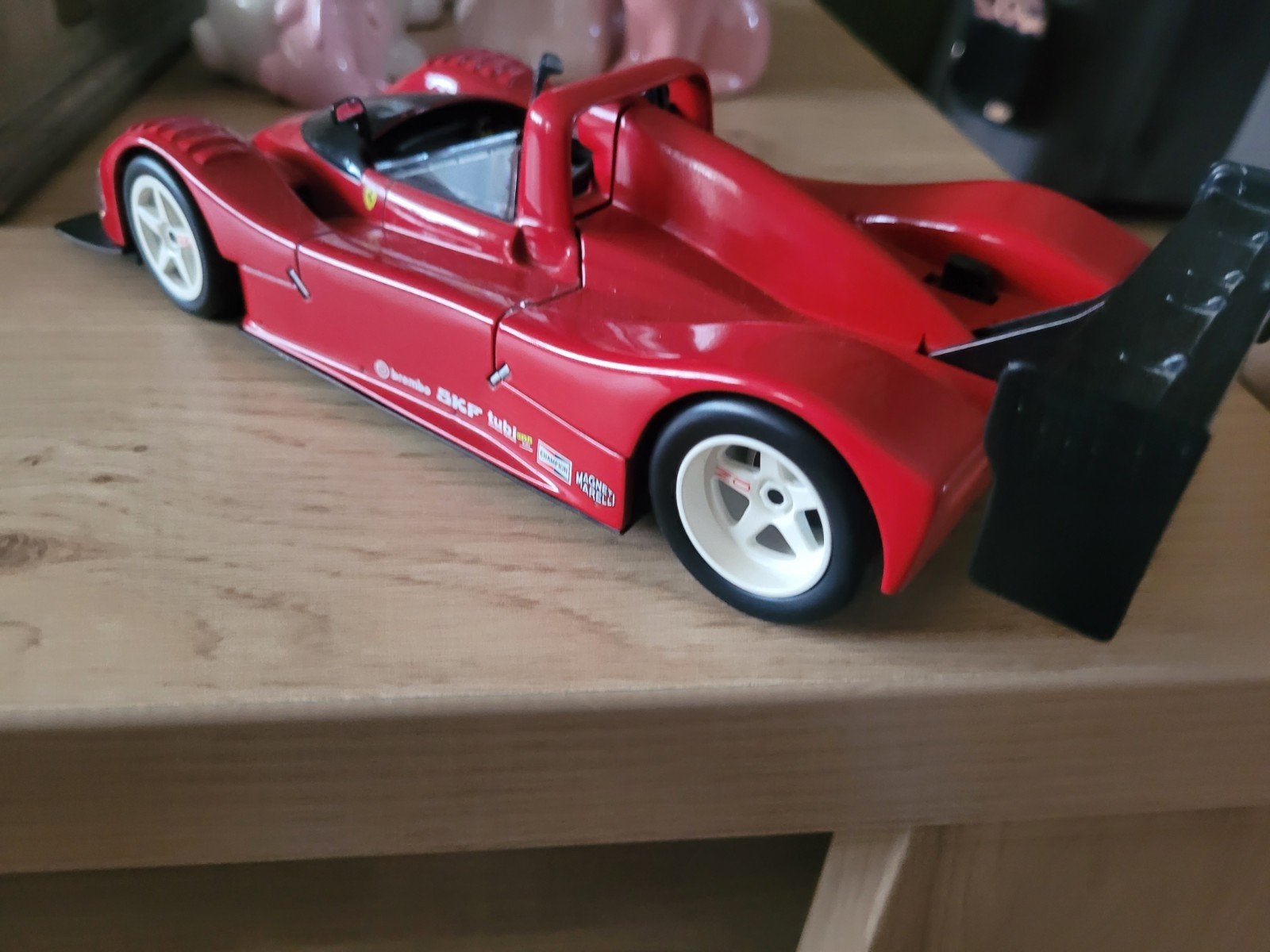 Ferrari  lemans, Hobby en Vrije tijd, Modelauto's | 1:18, Auto, Nieuw, Ophalen of Verzenden, Hotwheels