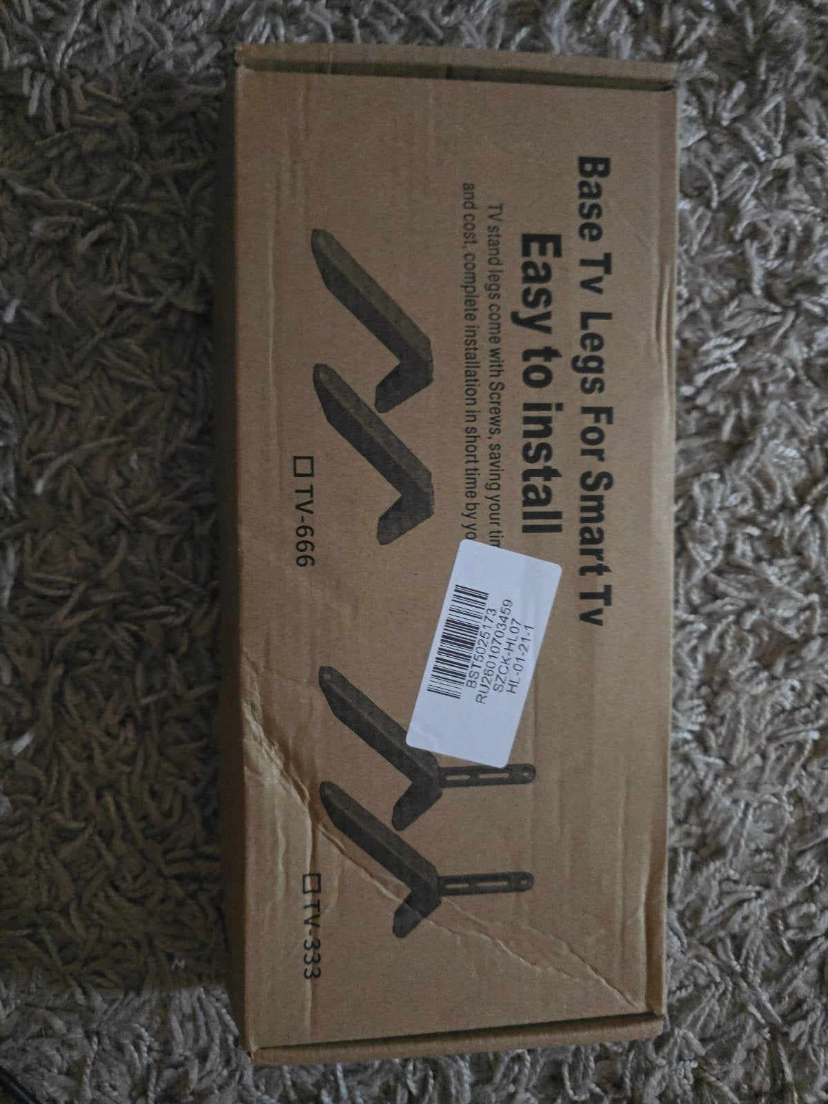 TV Standaard Poten voor Smart TV - Eenvoudige Installatie, Verzenden, Nieuw