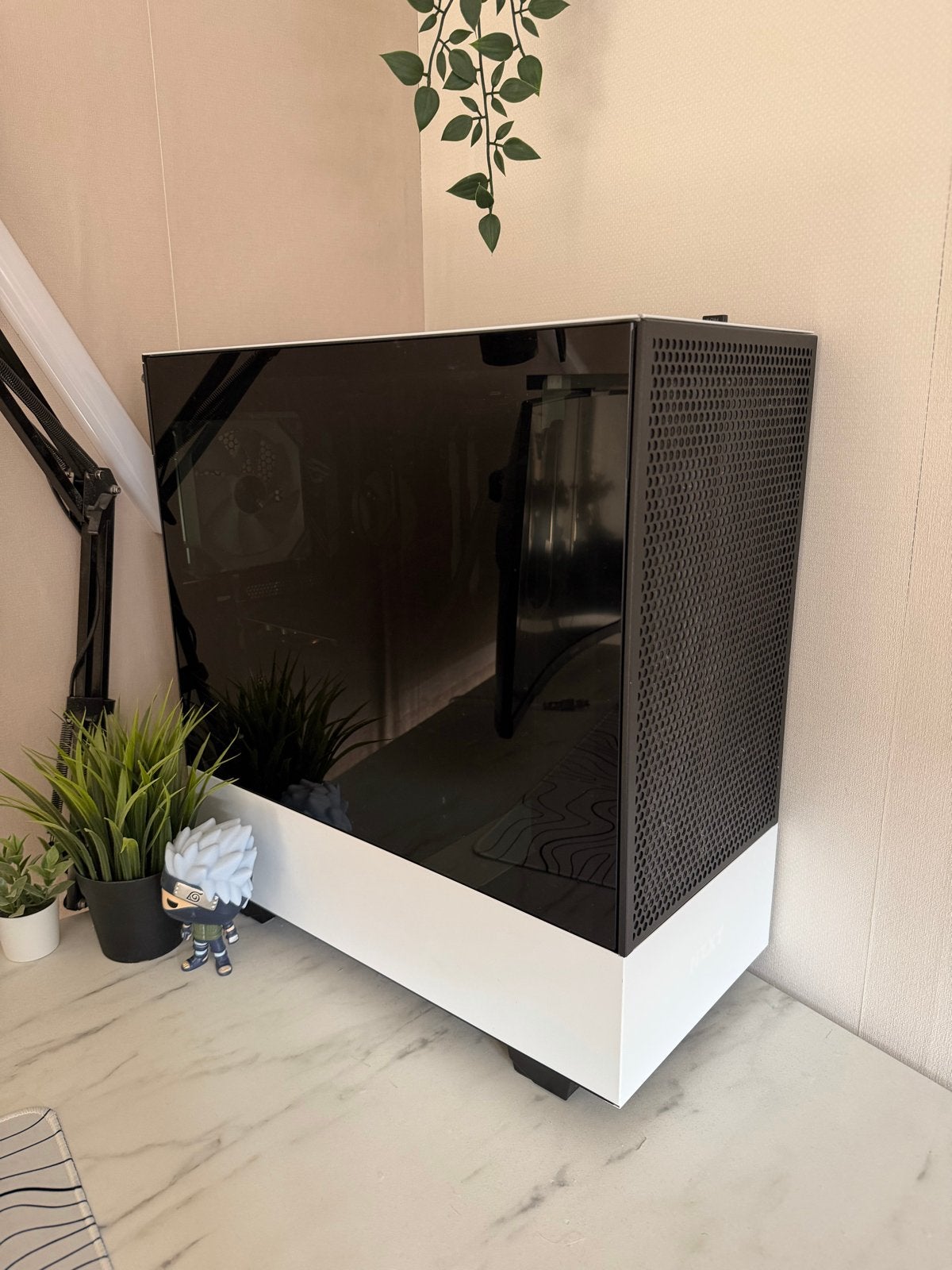 NZXT H510 Flow Case Wit/Zwart, Ophalen of Verzenden, Zo goed als nieuw