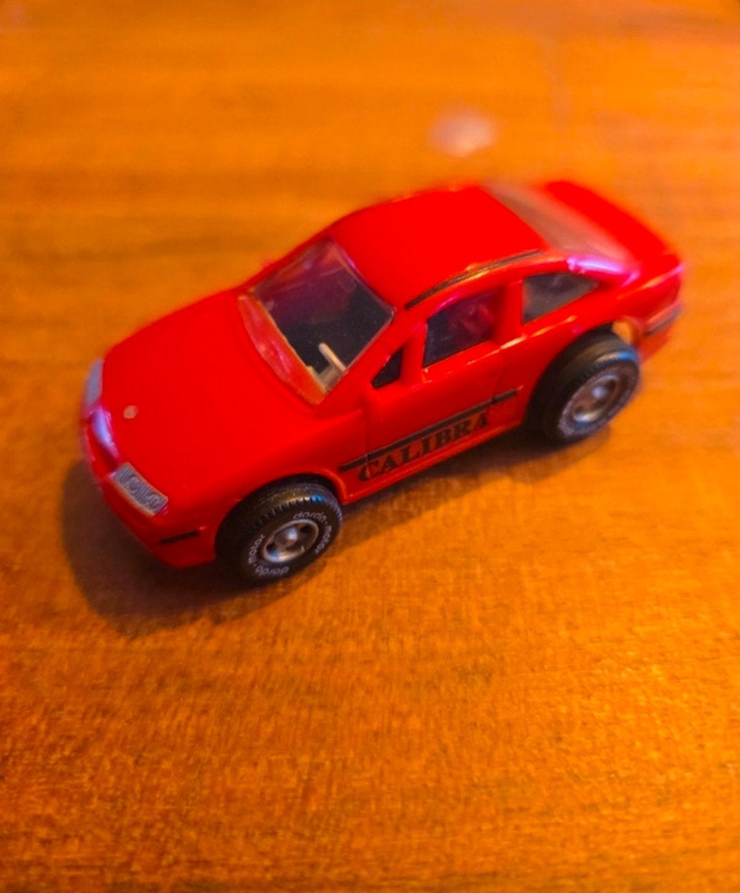 Darda Opel Calibra - Rode Speelgoedauto, Hobby en Vrije tijd, Ophalen of Verzenden, Gebruikt, Auto, Overige merken