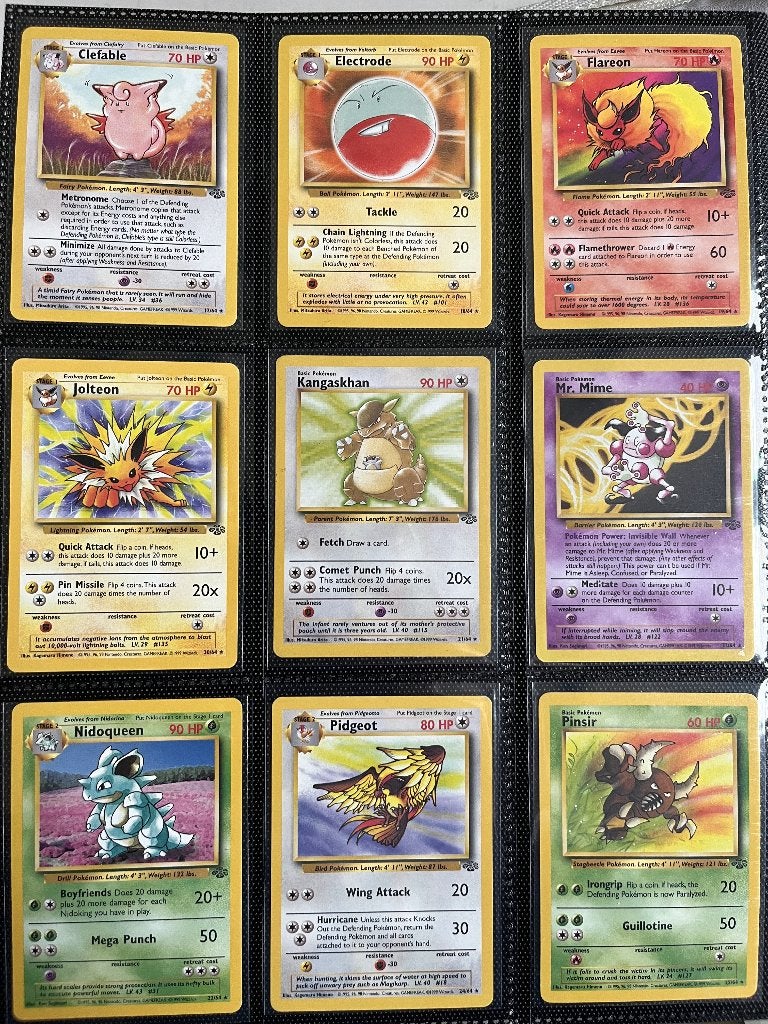 Pokemon Jungle - Losse Verkoop, Verzenden, Gebruikt, Meerdere kaarten