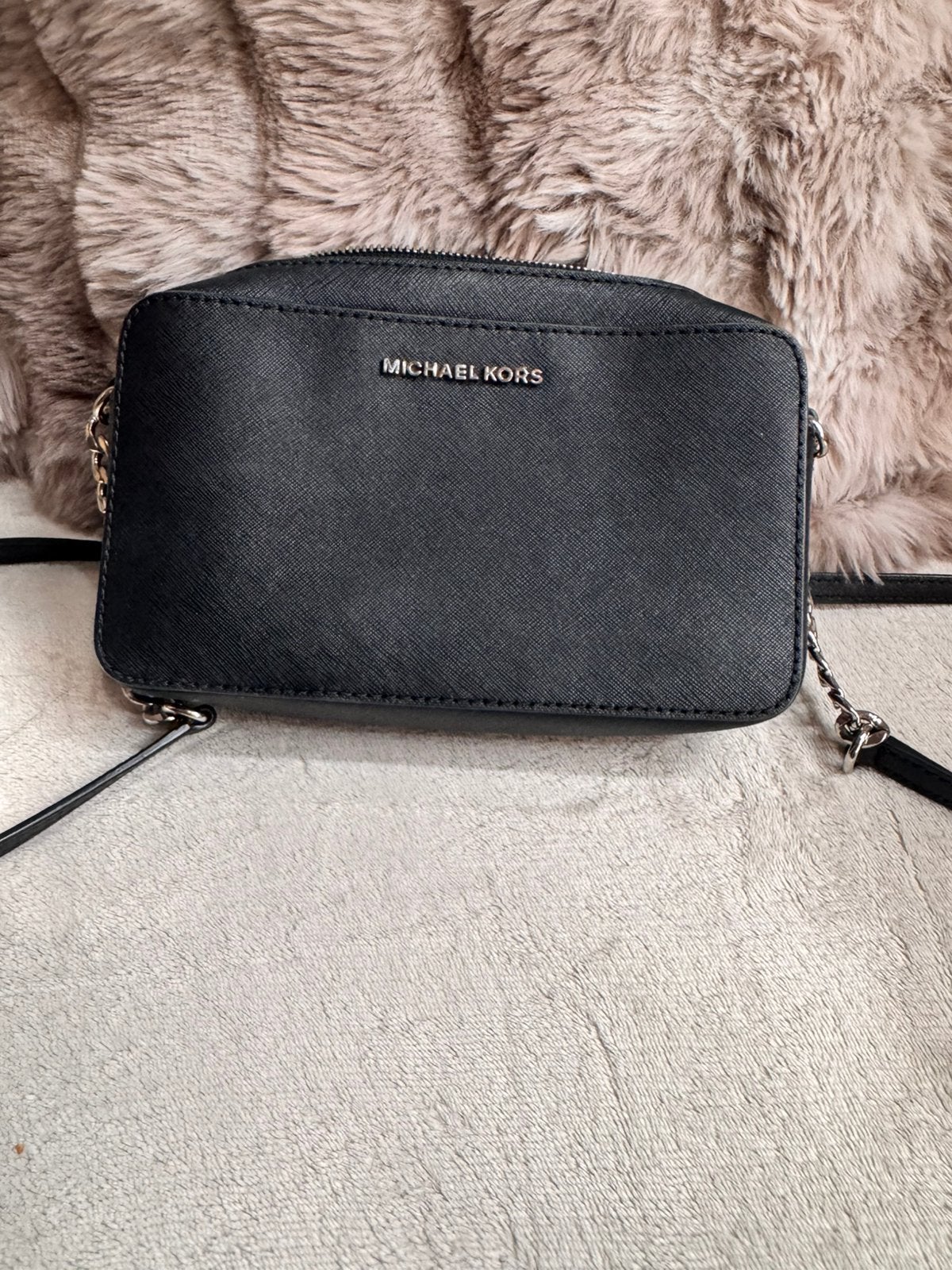 Michael Kors shoulderbag perfect condition, Ophalen of Verzenden, Zo goed als nieuw, Zwart
