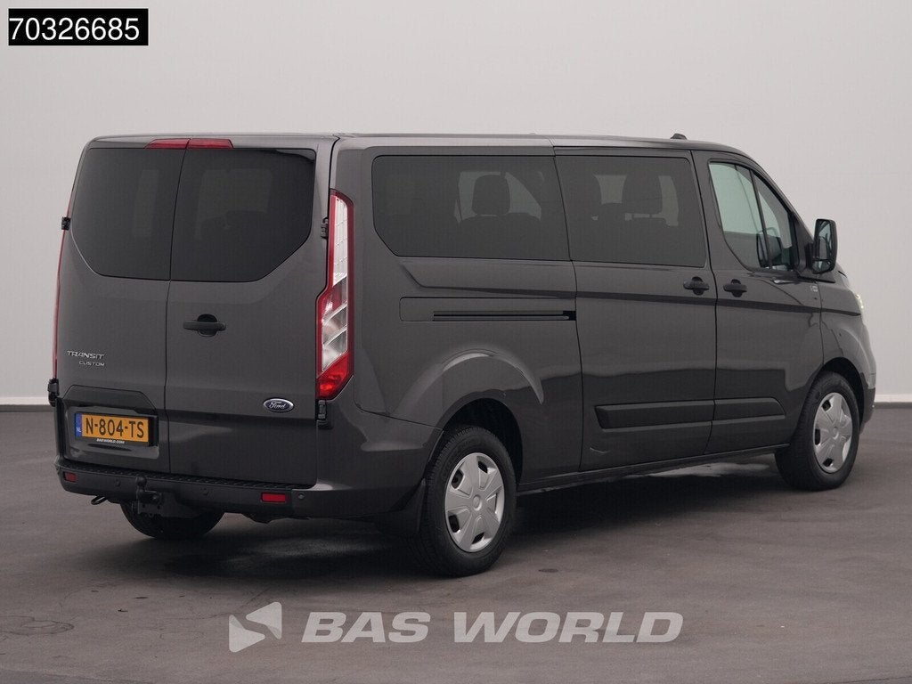 Ford Transit Custom 130PK Ex.BPM/BTW! Automaat Personenbus 9, Automaat, Stof, Euro 6, 4 cilinders