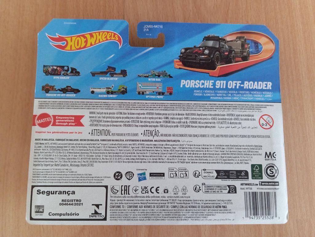 Nieuw Hot Wheels Porsche 911 OFF-ROADER, Hobby en Vrije tijd, Modelauto's | Overige schalen, Ophalen of Verzenden, Nieuw, Auto