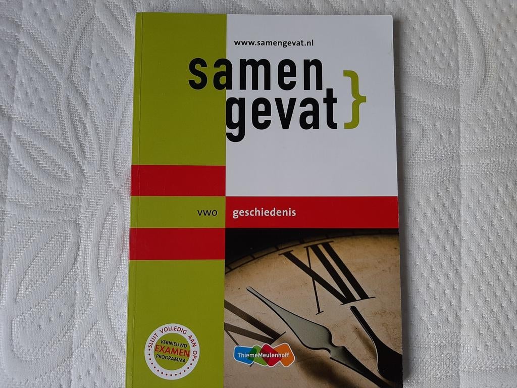 Samengevat VWO Geschiedenis, Boeken, Schoolboeken, VWO, Geschiedenis, Nieuw, Ophalen of Verzenden