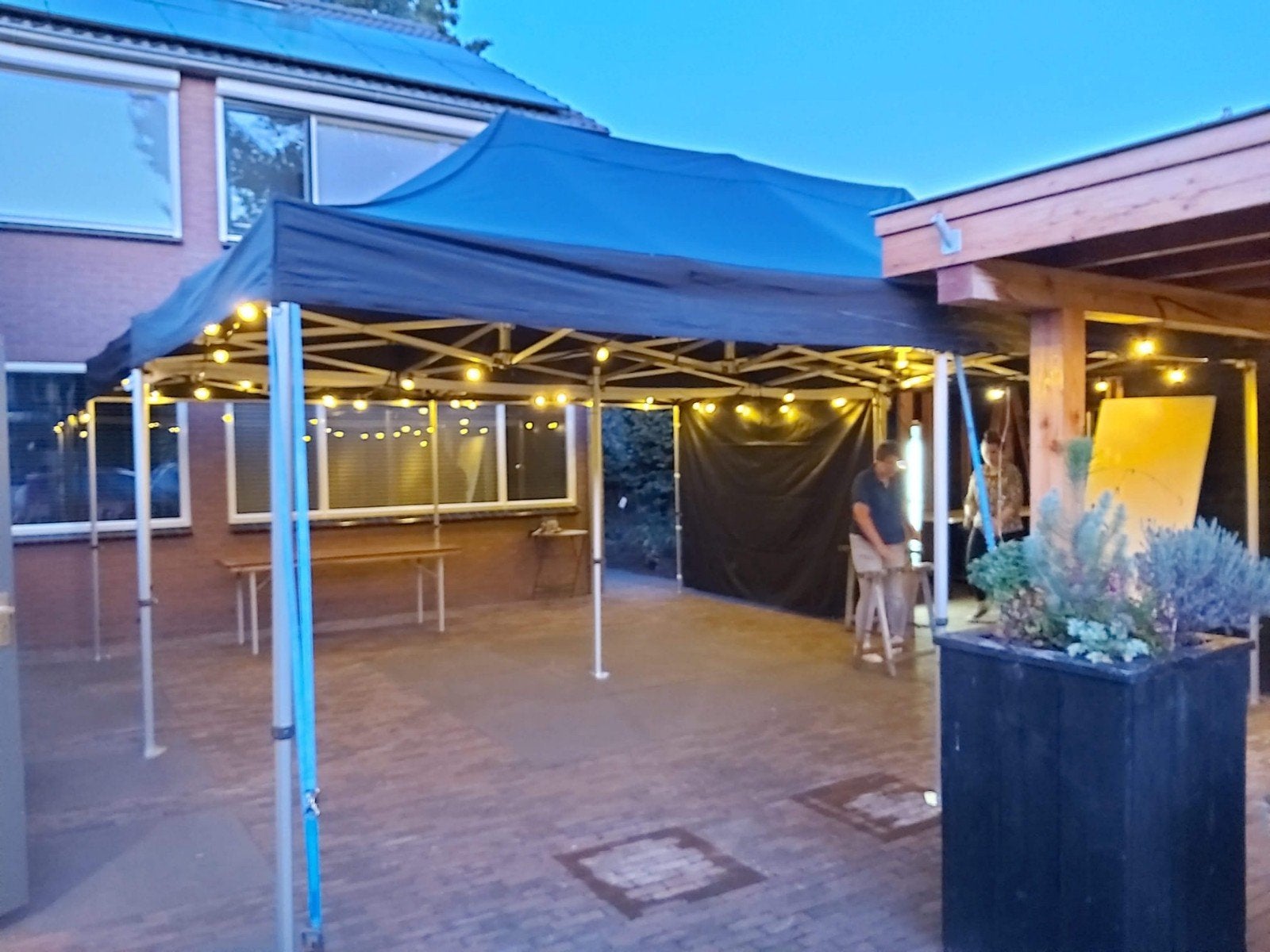 Easy up Partytent 3x6 meter - Ideaal voor elk feest!, Gebruikt, Opvouwbaar, Partytent, Minder dan 4 meter