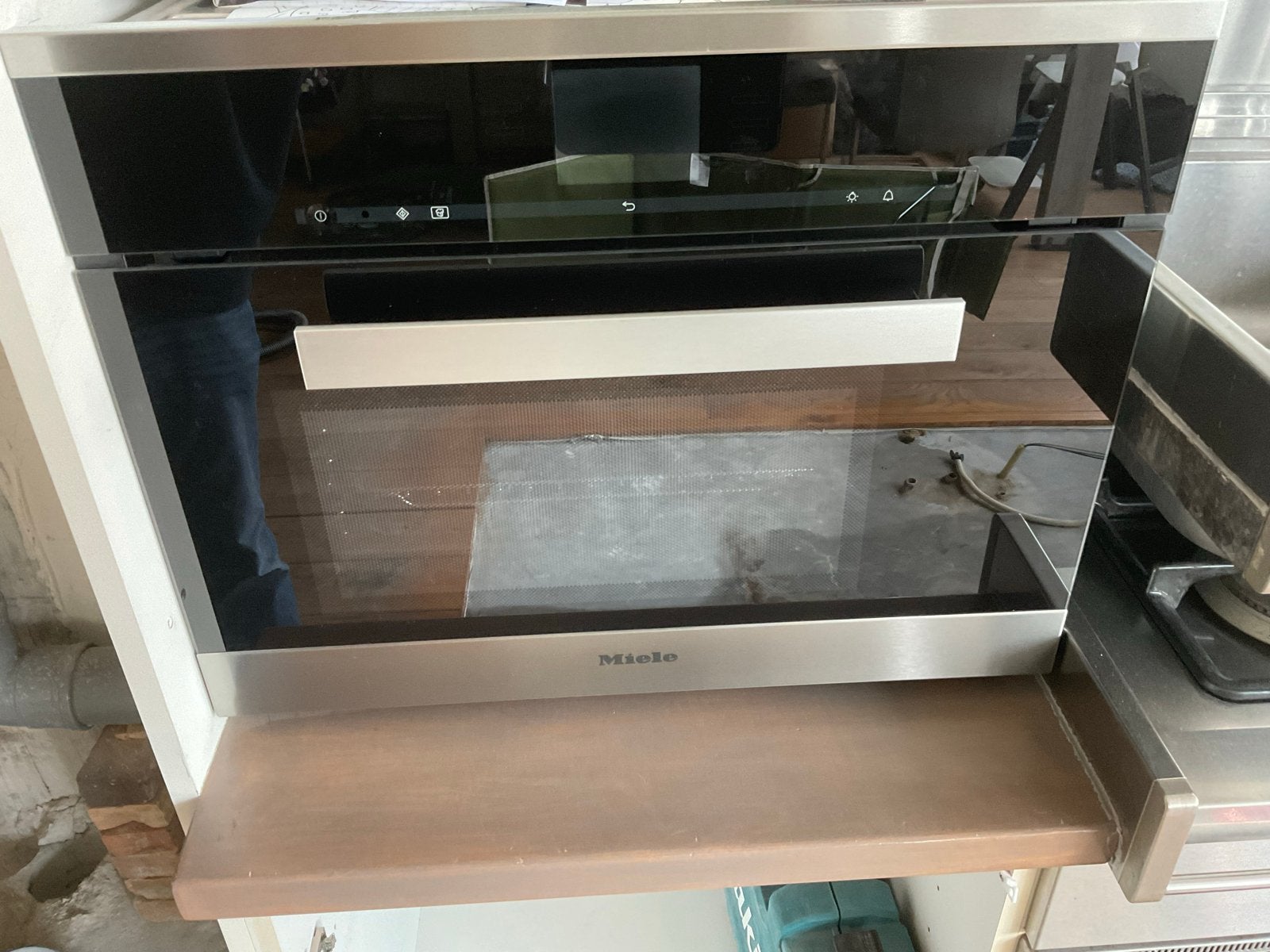 Miele DGM 6600 Stoomoven Magnetron Combi Inbouw, Ophalen, Inbouw, Magnetronfunctie, Miele