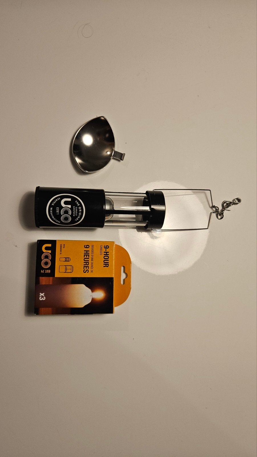 UCO Original Lantaarn met extra's, Tuin en Terras, Ophalen of Verzenden, Zo goed als nieuw