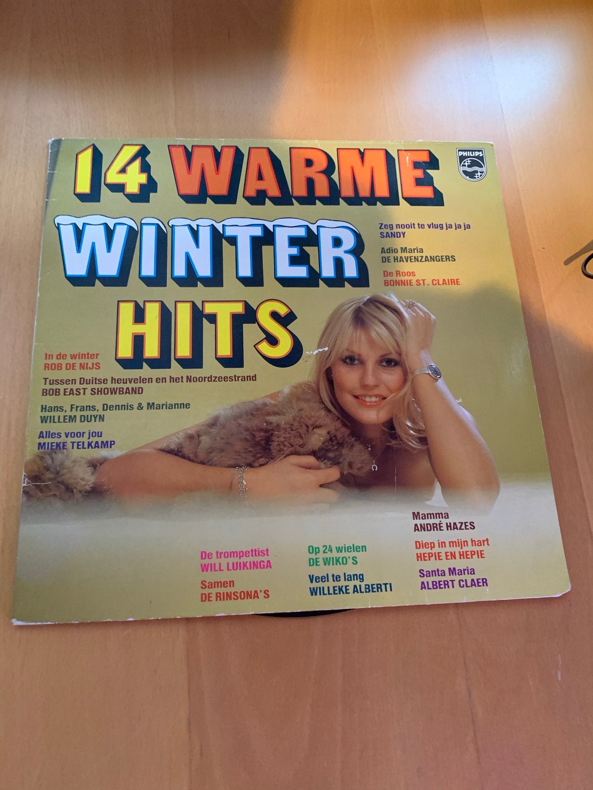 14 Warme Winter Hits - Diverse Artiesten (Philips), Ophalen of Verzenden, Gebruikt