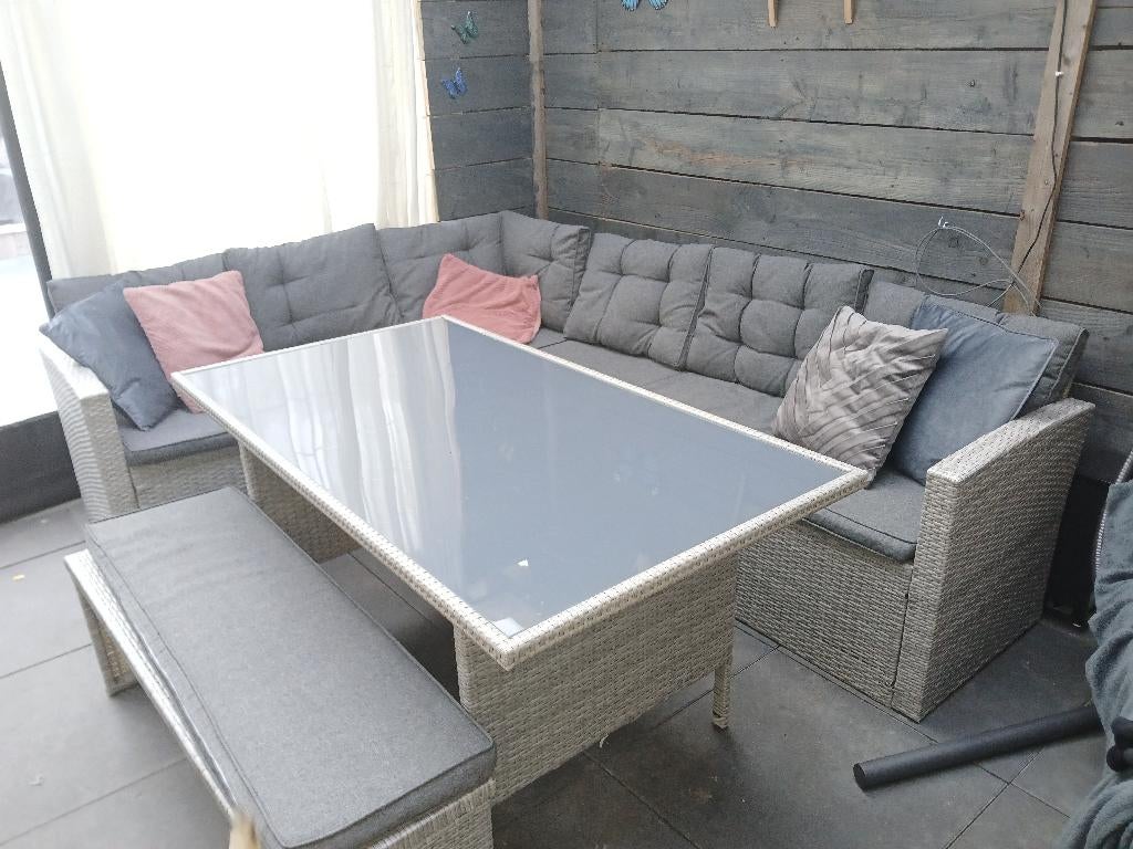 Luxe lounge set, Ophalen, Gebruikt, Meer dan 8 zitplaatsen, Loungeset