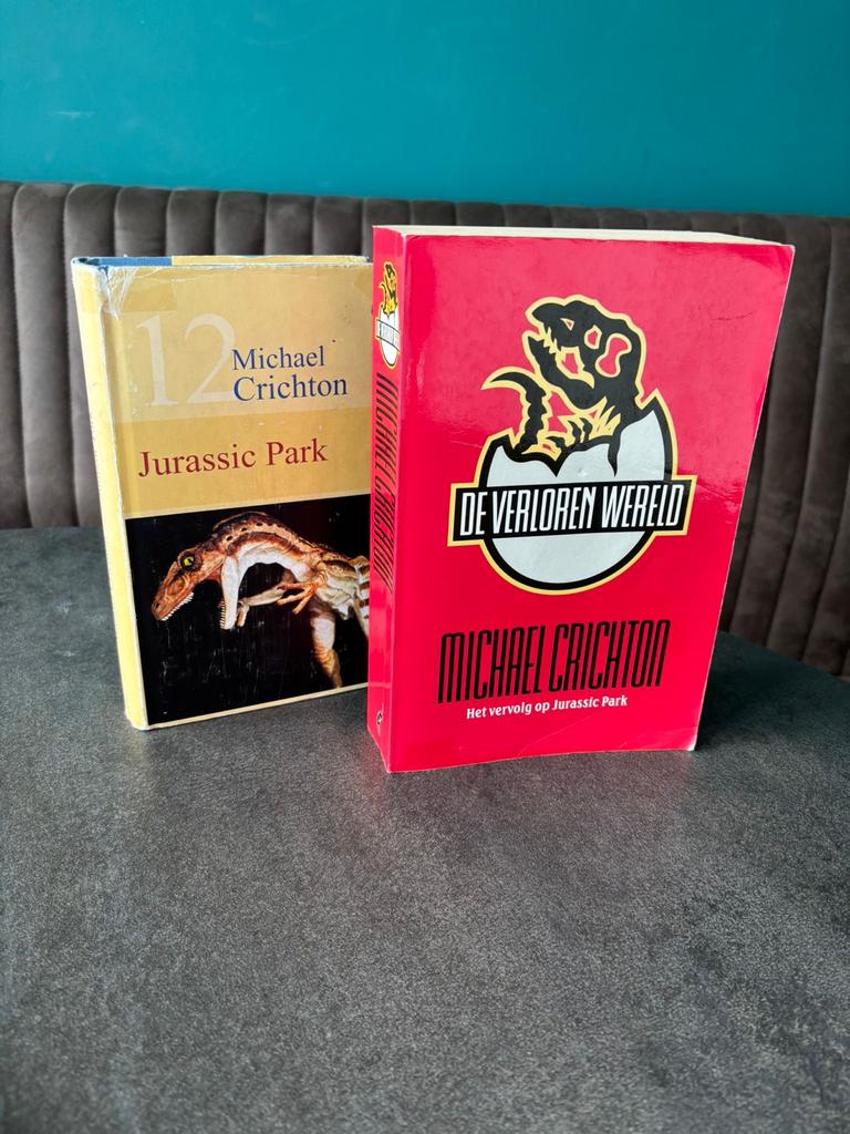 Jurassic Park & De Verloren Wereld - Michael Crichton, Boeken, Ophalen of Verzenden, Gelezen, Nederland