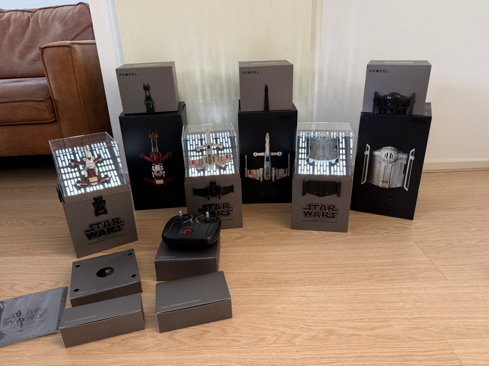 Collector edition propel star wars drones, Ophalen of Verzenden, Zo goed als nieuw, Actiefiguurtje