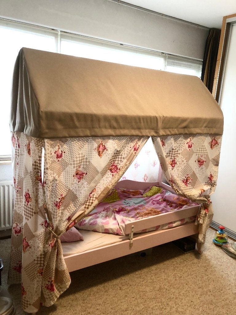 Kinderbedje, Kinderen en Baby's, Ophalen, Gebruikt, 160 tot 180 cm, 70 tot 85 cm