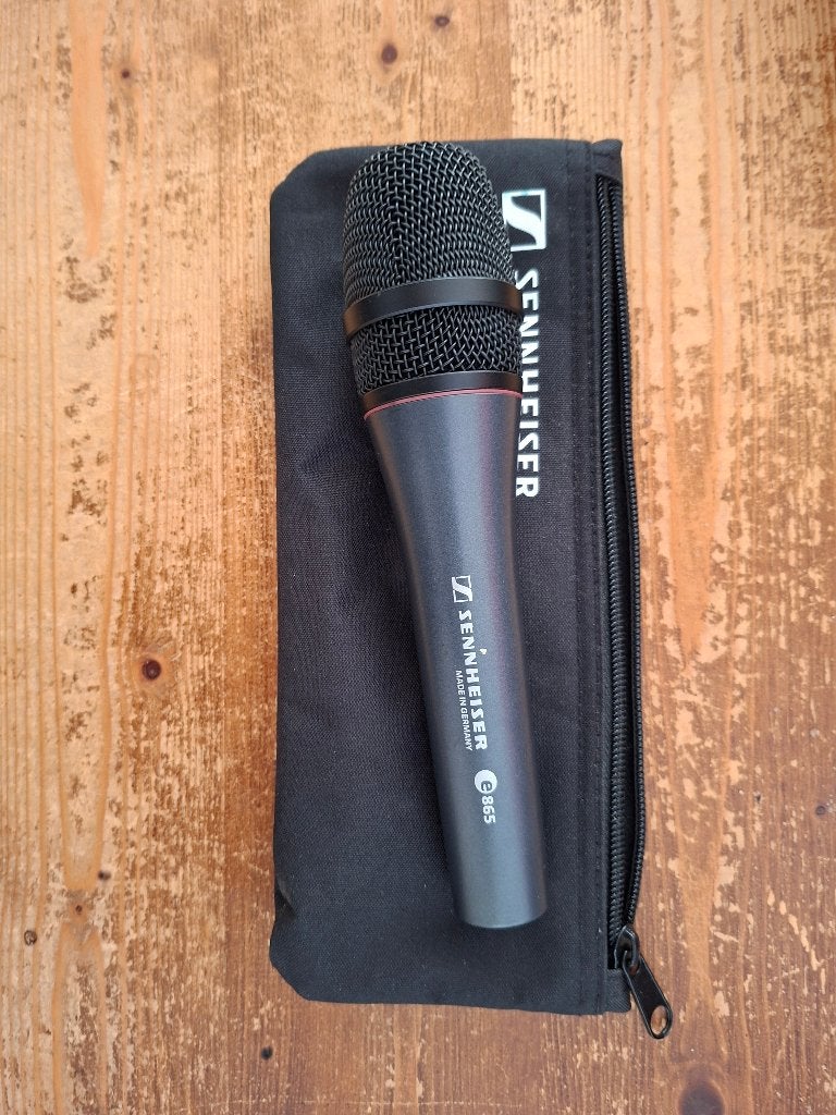 Sennheiser e865 condensator microfoon, Muziek en Instrumenten, Ophalen of Verzenden, Zo goed als nieuw, Zangmicrofoon