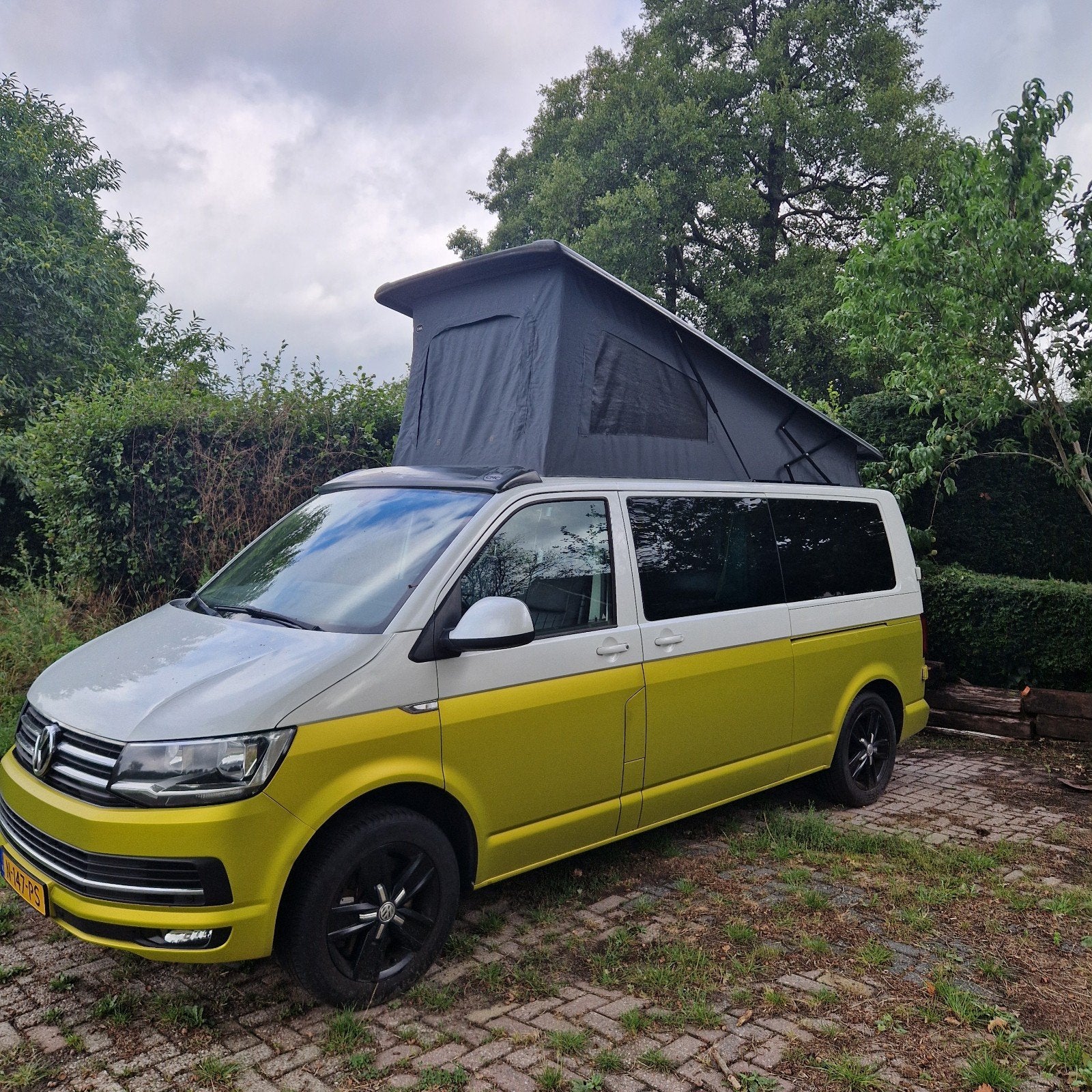 Volkswagen T6 Camper met hefdak en complete inbouw, Automaat, Volkswagen, Diesel, Particulier