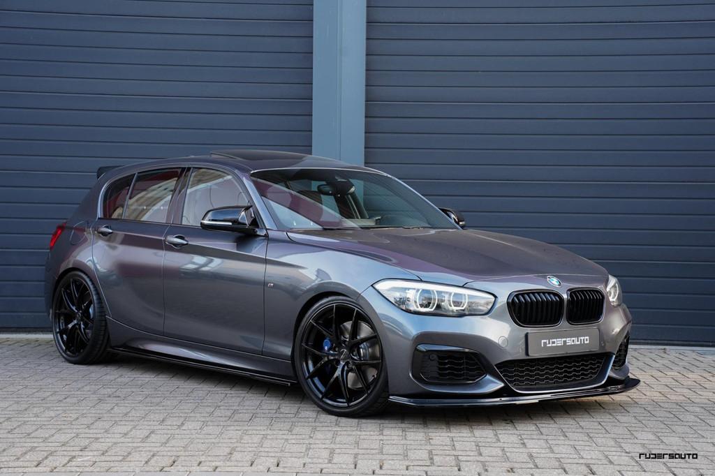 BMW 1-serie M140i xDrive | Schuifdak | HK | Camera | Mosselm, Gebruikt, Alcantara, 340 pk, Adaptive Cruise Control