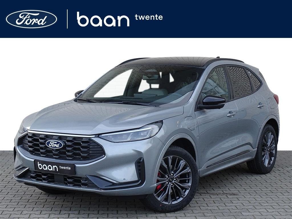 Ford Kuga 2.5 PHEV Sound Edition | Trekhaak | Demo |, Auto's, 12 maanden, 14 kWh, Zwart, Bedrijf