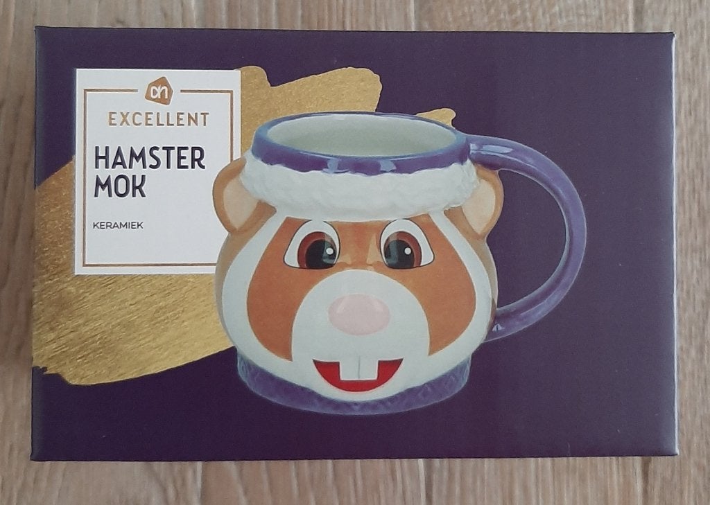 AH hamster mok, Verzamelen, Albert Heijn, Verzenden