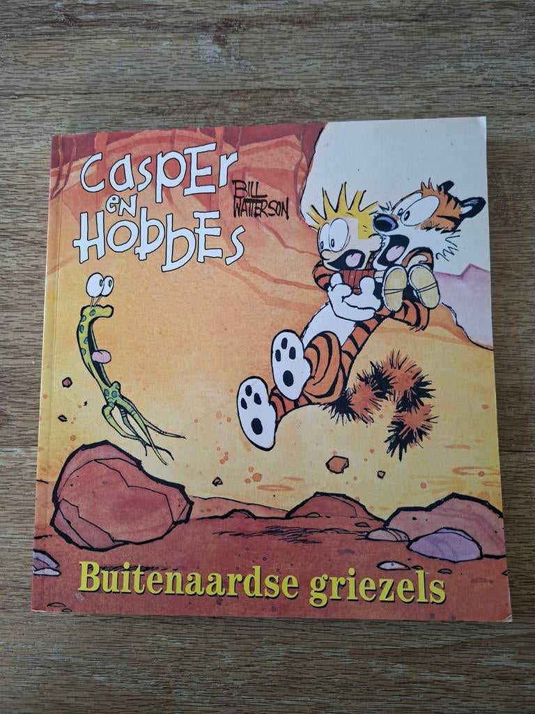 Casper en Hobbes: Buitenaardse griezels - Stripboek, Boeken, Eén stripboek, Ophalen of Verzenden, Zo goed als nieuw
