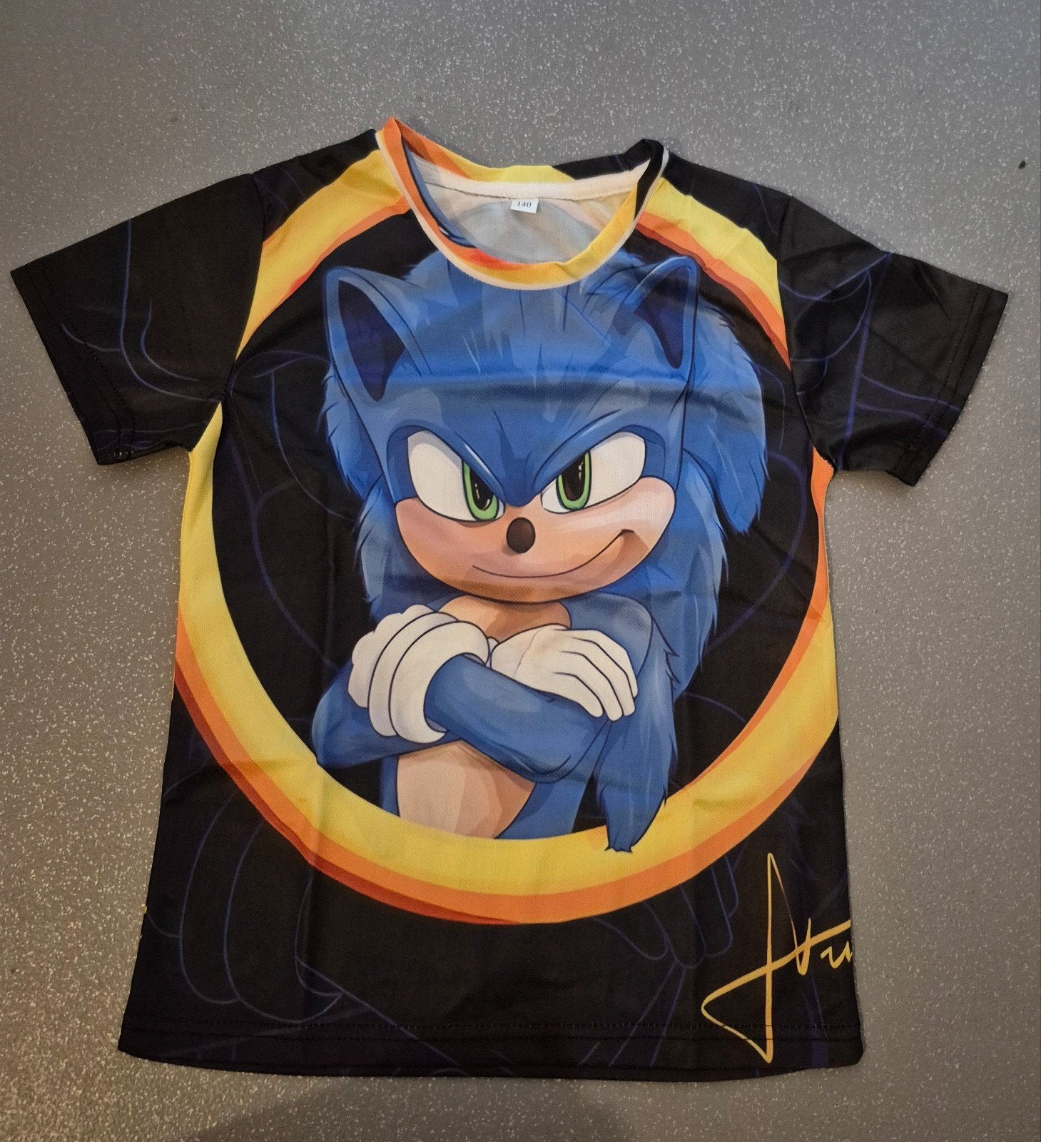 Sonic shirt maat 140 NIEUW, Ophalen of Verzenden