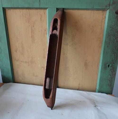Schietspoel spoel hout weefgetouw origineel 59 cm lang, Ophalen of Verzenden