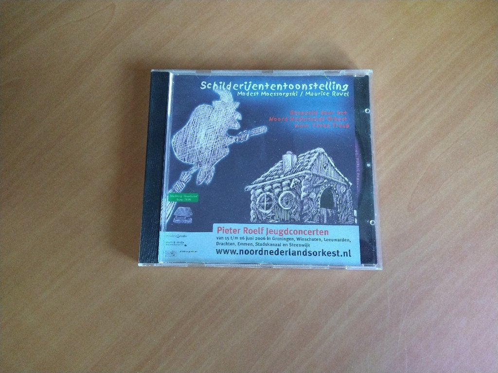 CD Het Noord Nederlands Orkest - Modest Moessorgski - Ravel, Ophalen of Verzenden, Modernisme tot heden, Zo goed als nieuw, Orkest of Ballet