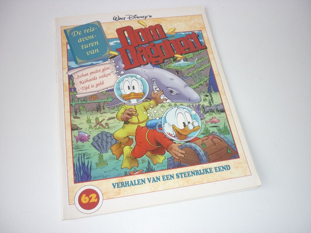Deel 62: Reisavonturen  van Oom Dagobert (1e druk), Boeken, Eén stripboek, Ophalen of Verzenden, Gelezen