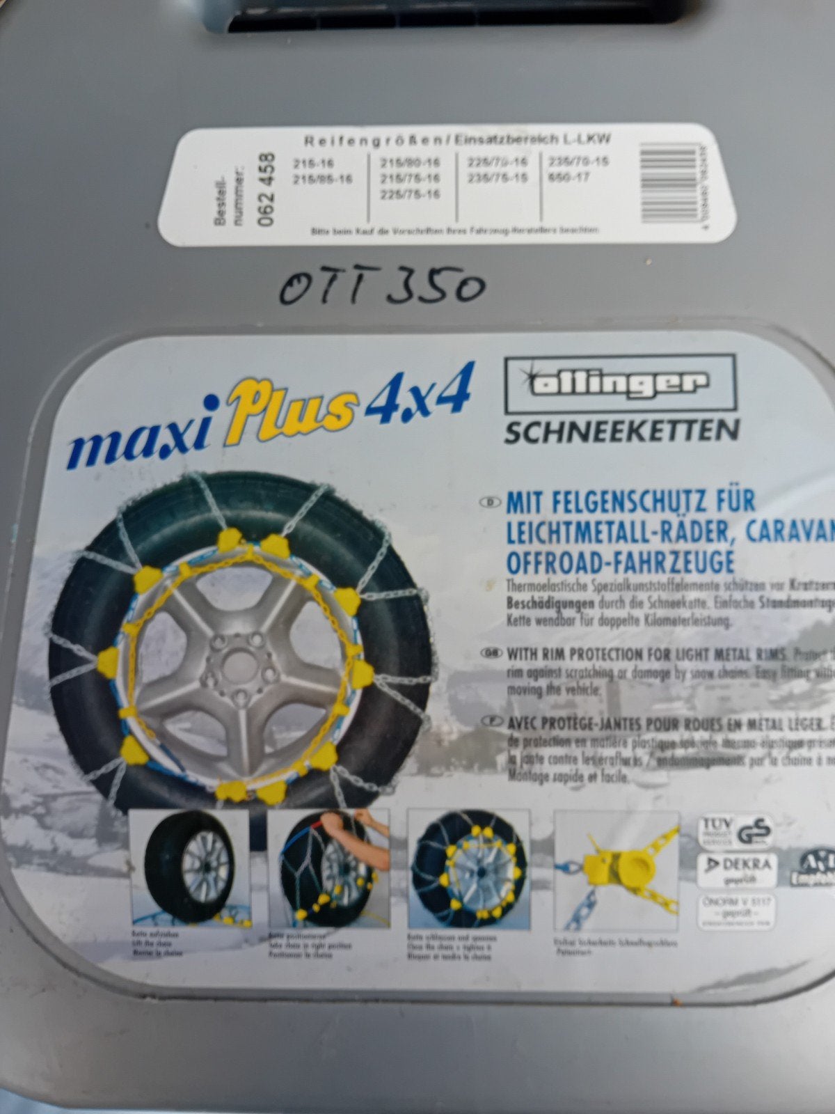 Ottinger Maxi Plus 4x4 sneeuwkettingen, Ophalen of Verzenden