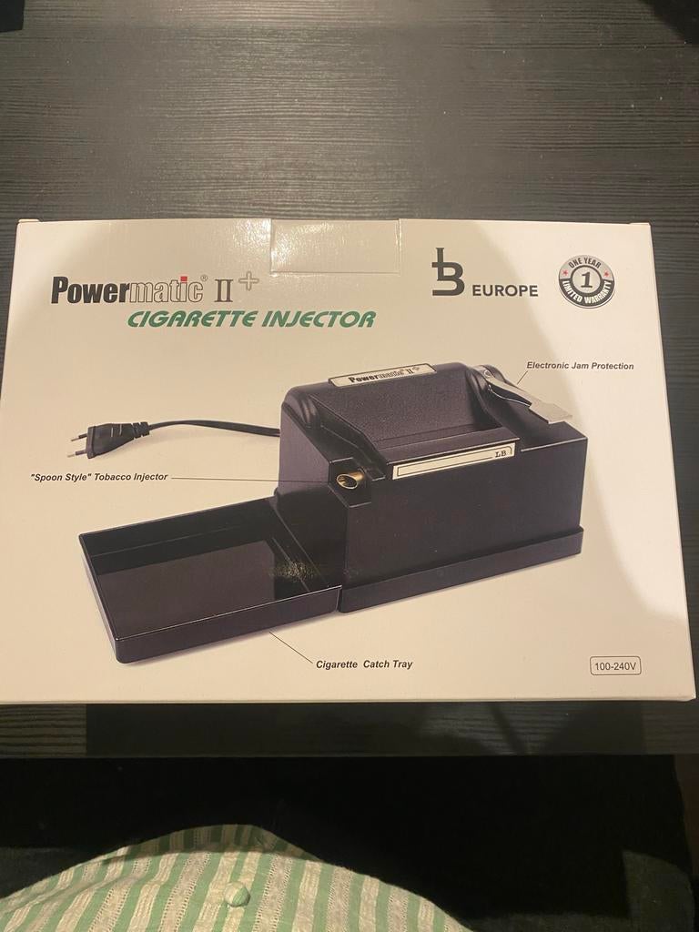 Powermatic II+ elektrische sigarettenmaker, Verzenden, Zo goed als nieuw, Overige typen