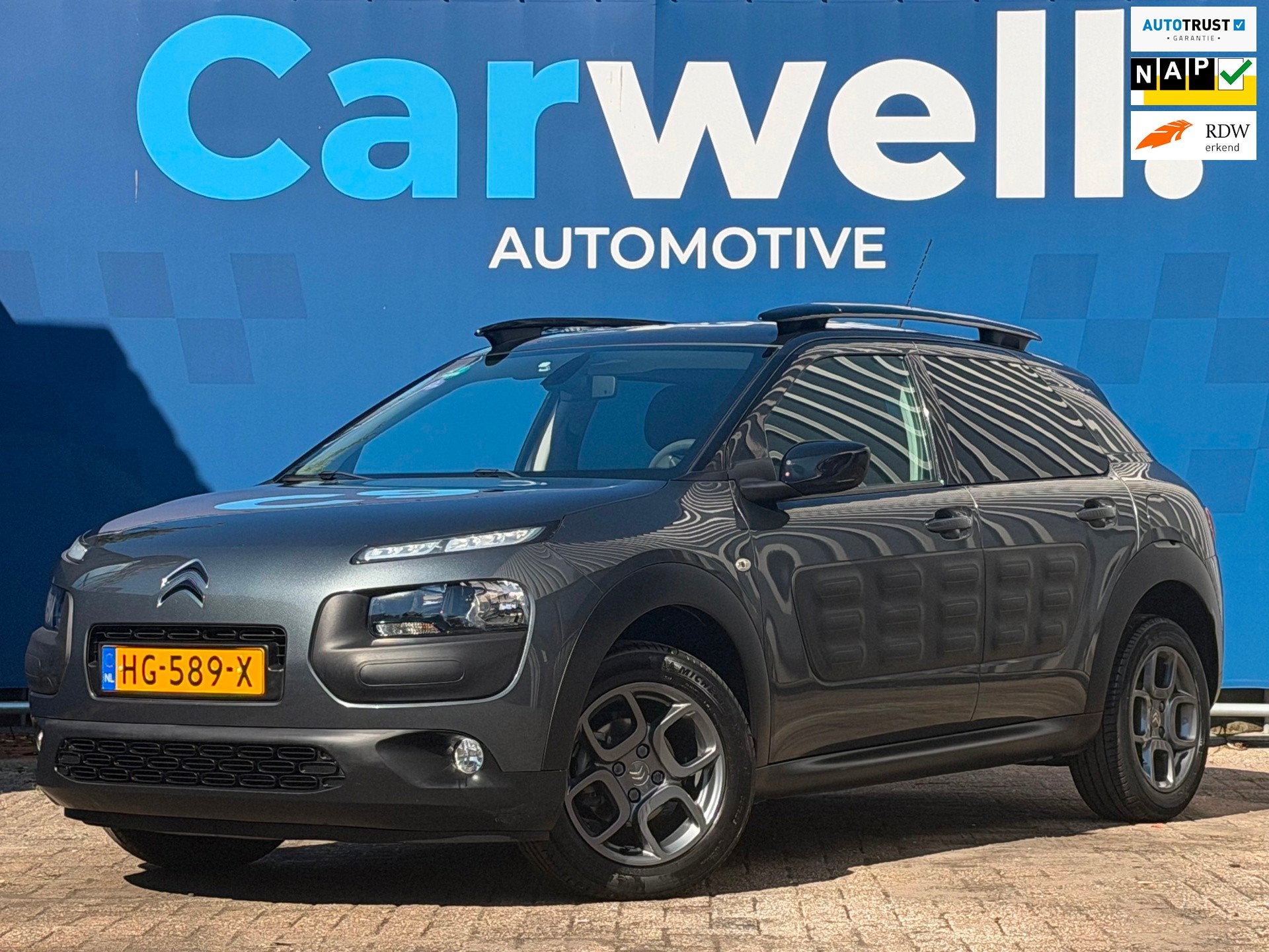 Citroen C4 Cactus 1.2 PureTech Shine|Distributie vv in 2024|, Voorwielaandrijving, Stof, Gebruikt, 1199 cc
