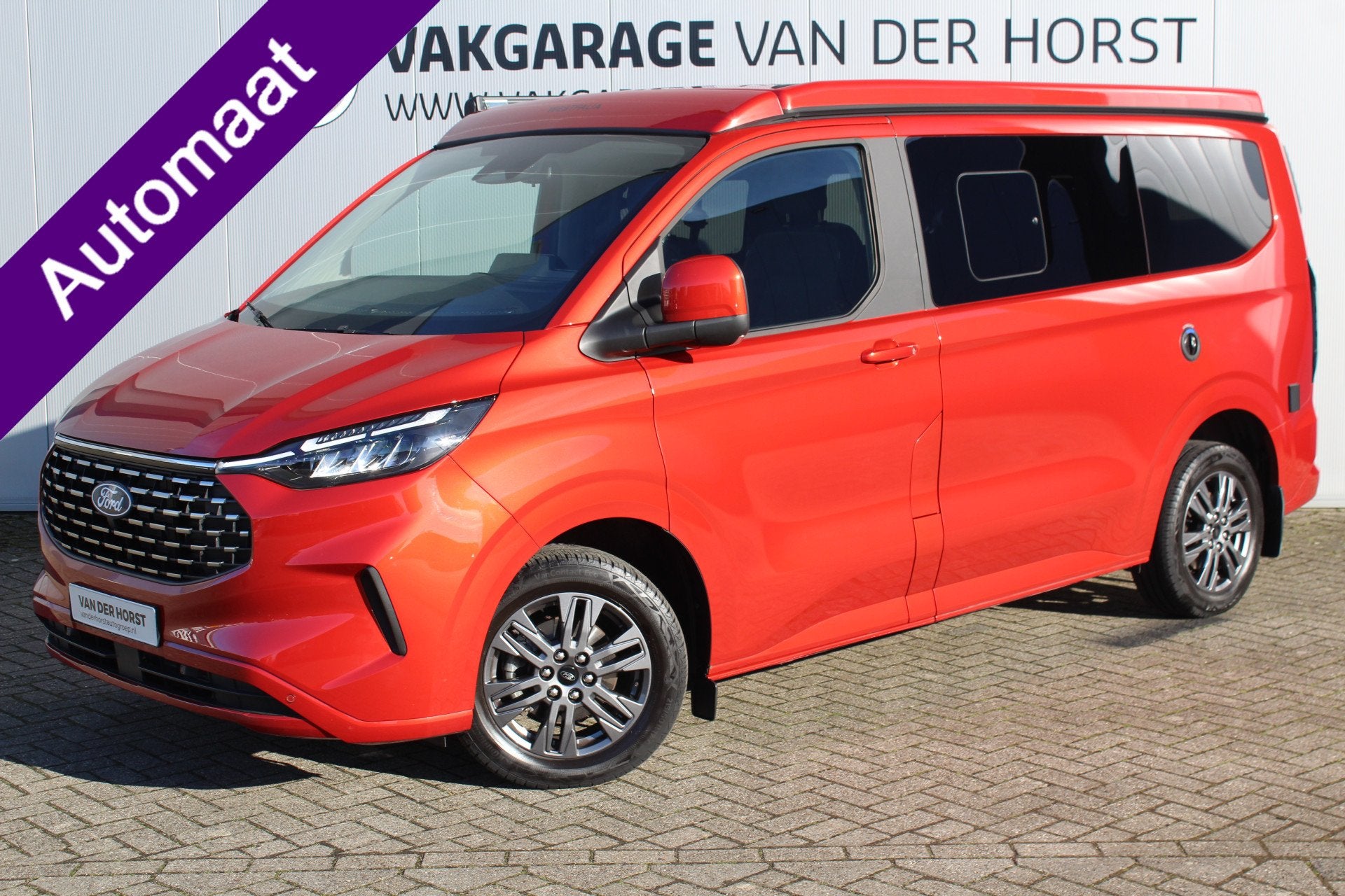 Ford Transit Custom 2.0-170pk Ecoblue 320 L1 Nugget Titanium, Buscamper of Camperbus, Ringverwarming, Alexander Cohenwei 1
8914BG  LEEUWARDEN, NL