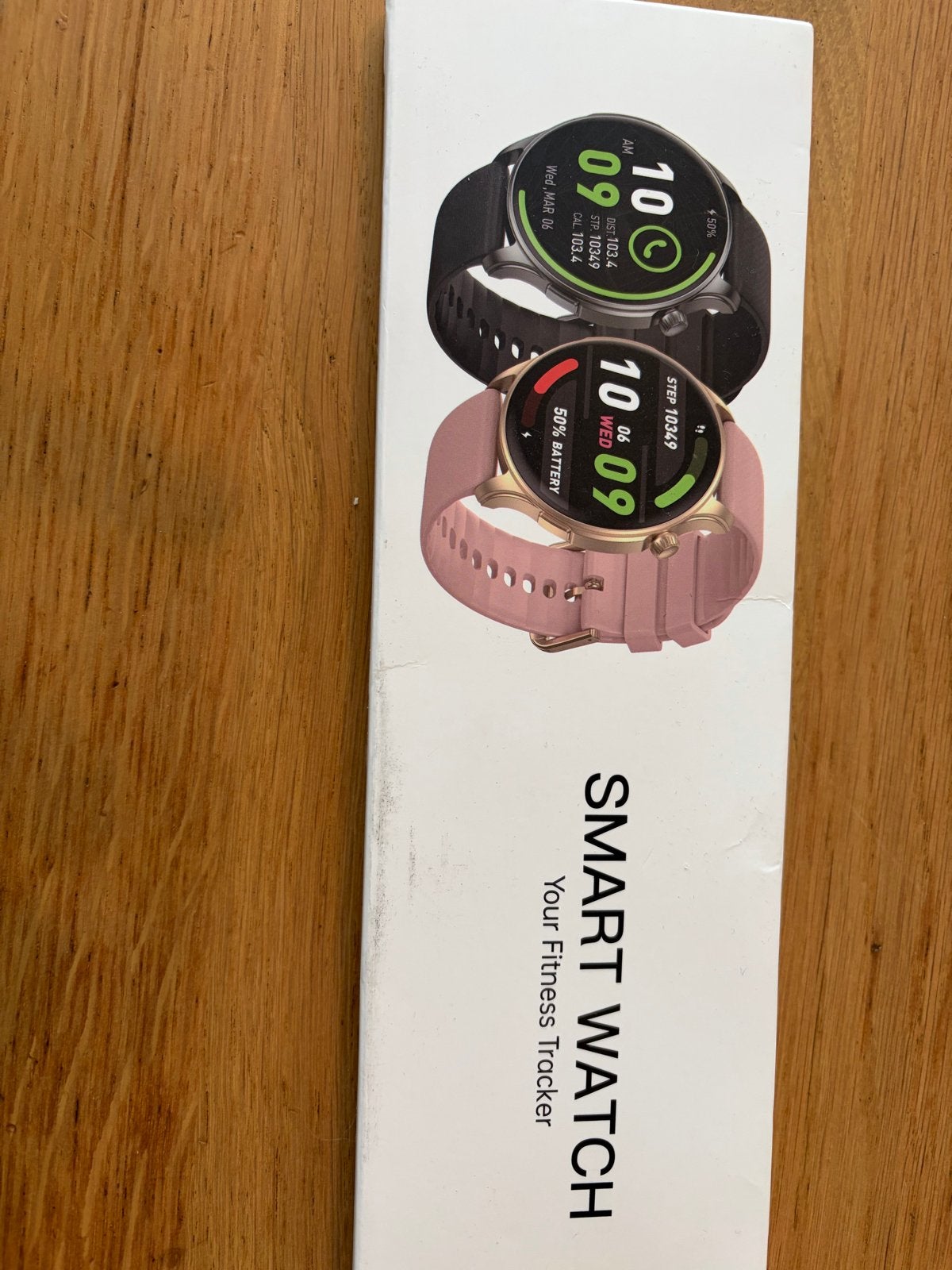 Kimeag Smartwatch - Zwart, Nieuw in Doos, Ophalen, Afstand, Zwart, Nieuw