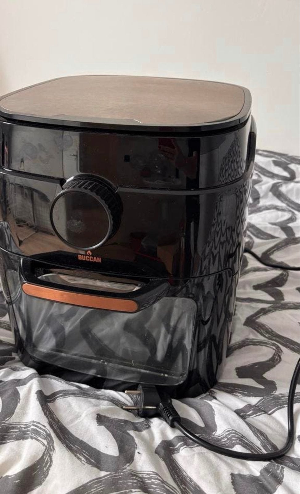 Buccan Airfryer XXL met accessoires, Witgoed en Apparatuur, Airfryers, Ophalen, Zo goed als nieuw, Airfryer XXL, 1500 gram of meer