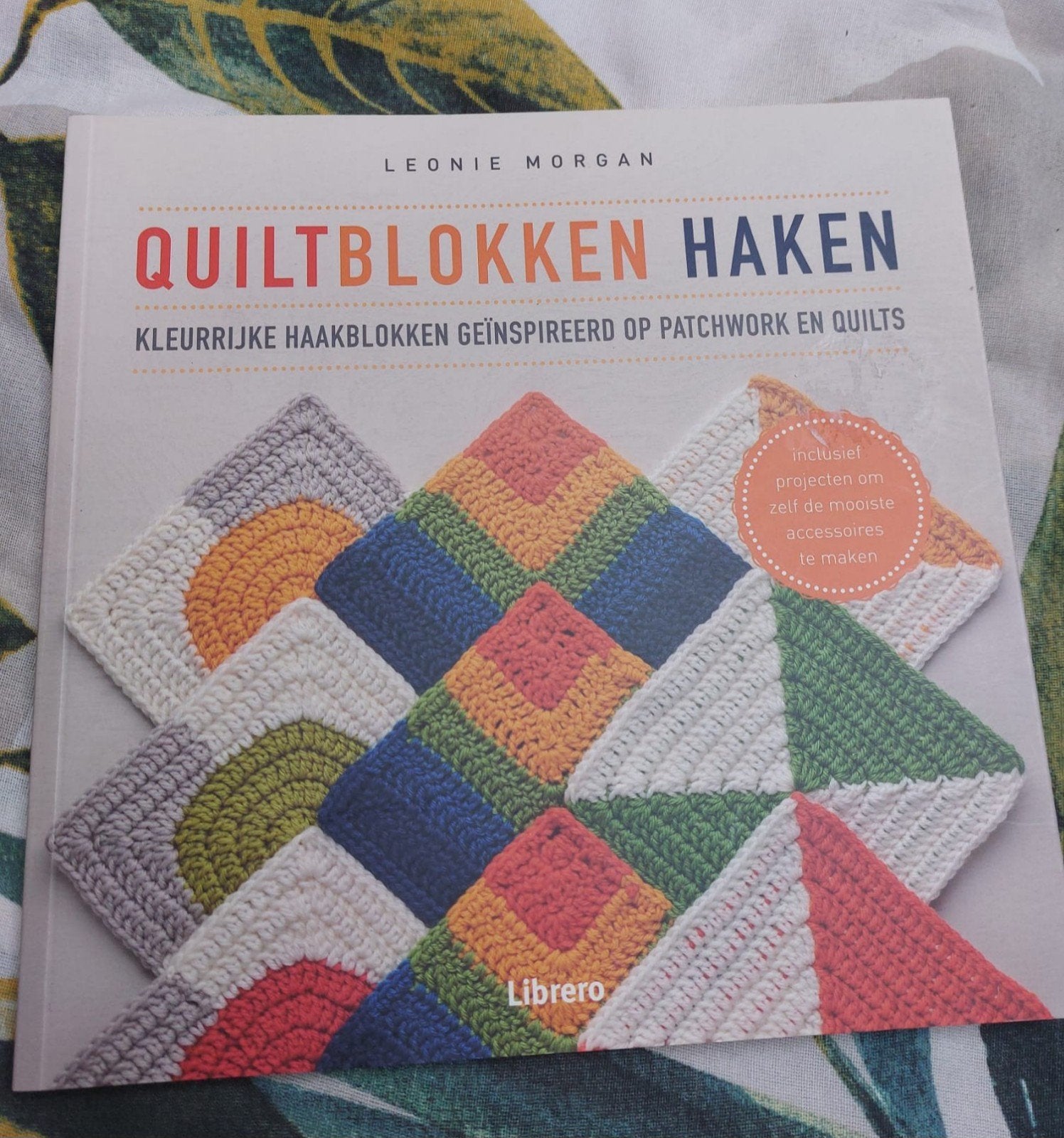 Quiltblokken haken, Ophalen of Verzenden, Zo goed als nieuw, Breien en Haken