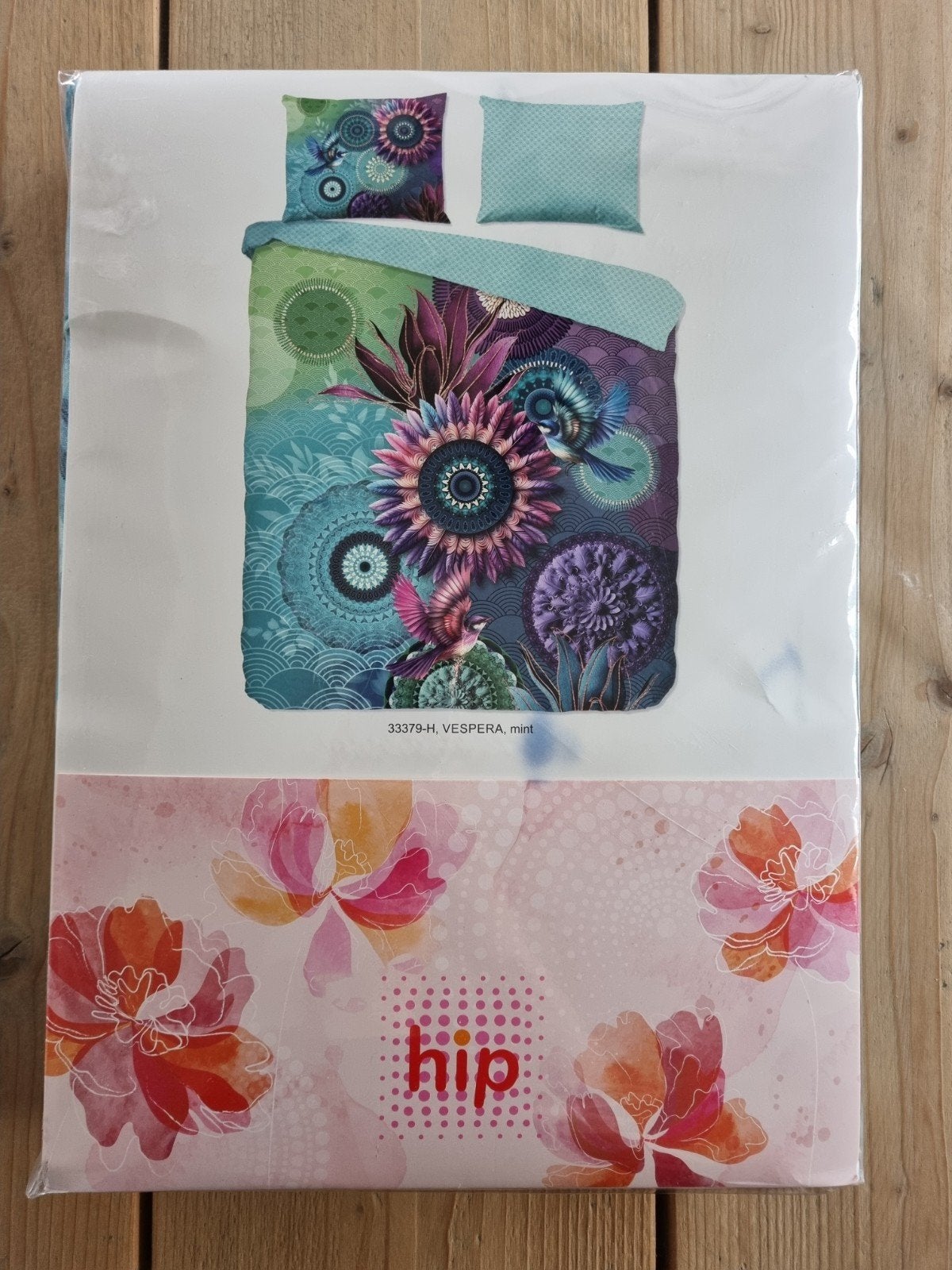Hip Dekbedovertrek Vespera 240x200/220cm, Dekbedovertrek, Ophalen of Verzenden, Overige merken, Groen