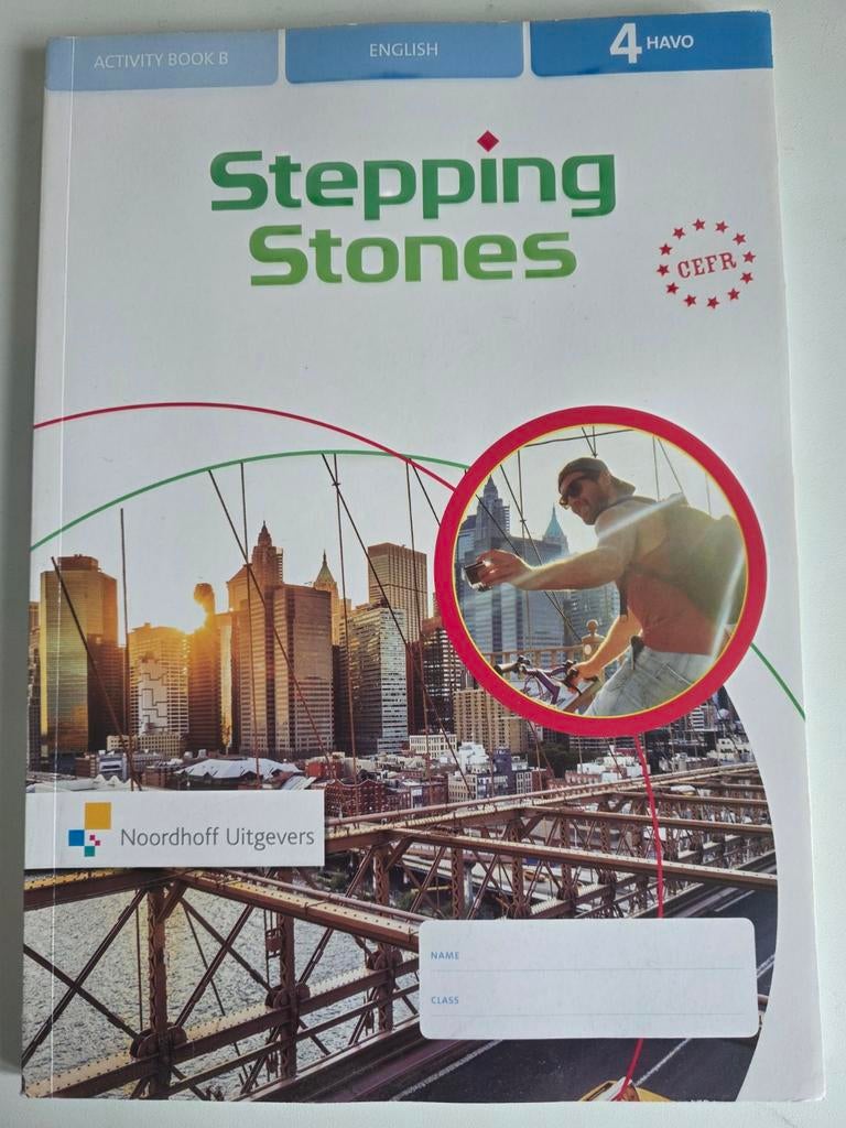 Stepping Stones Engels 4 HAVO - Activity Book B -Nieuwstaat!, Boeken, Onbekend, Engels, Ophalen of Verzenden, HAVO