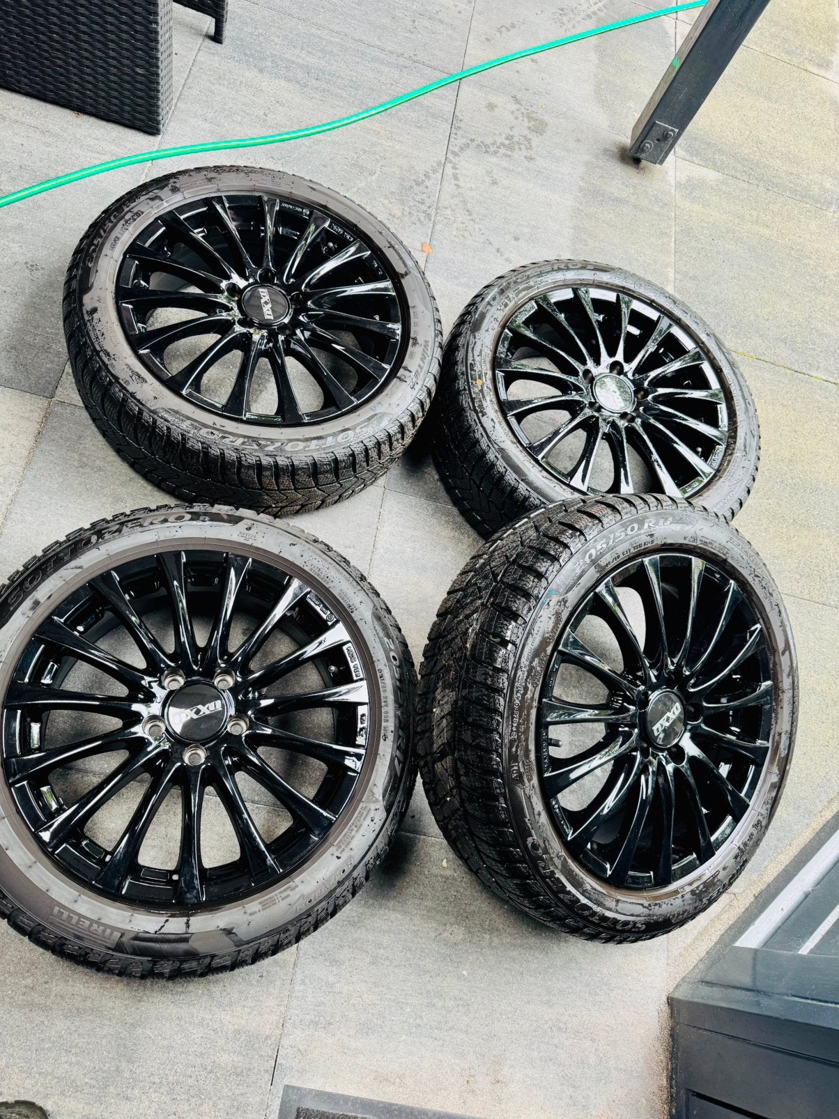Winterset 17 inch ZGAN, Auto-onderdelen, Ophalen, Gebruikt, Banden en Velgen, 17 inch