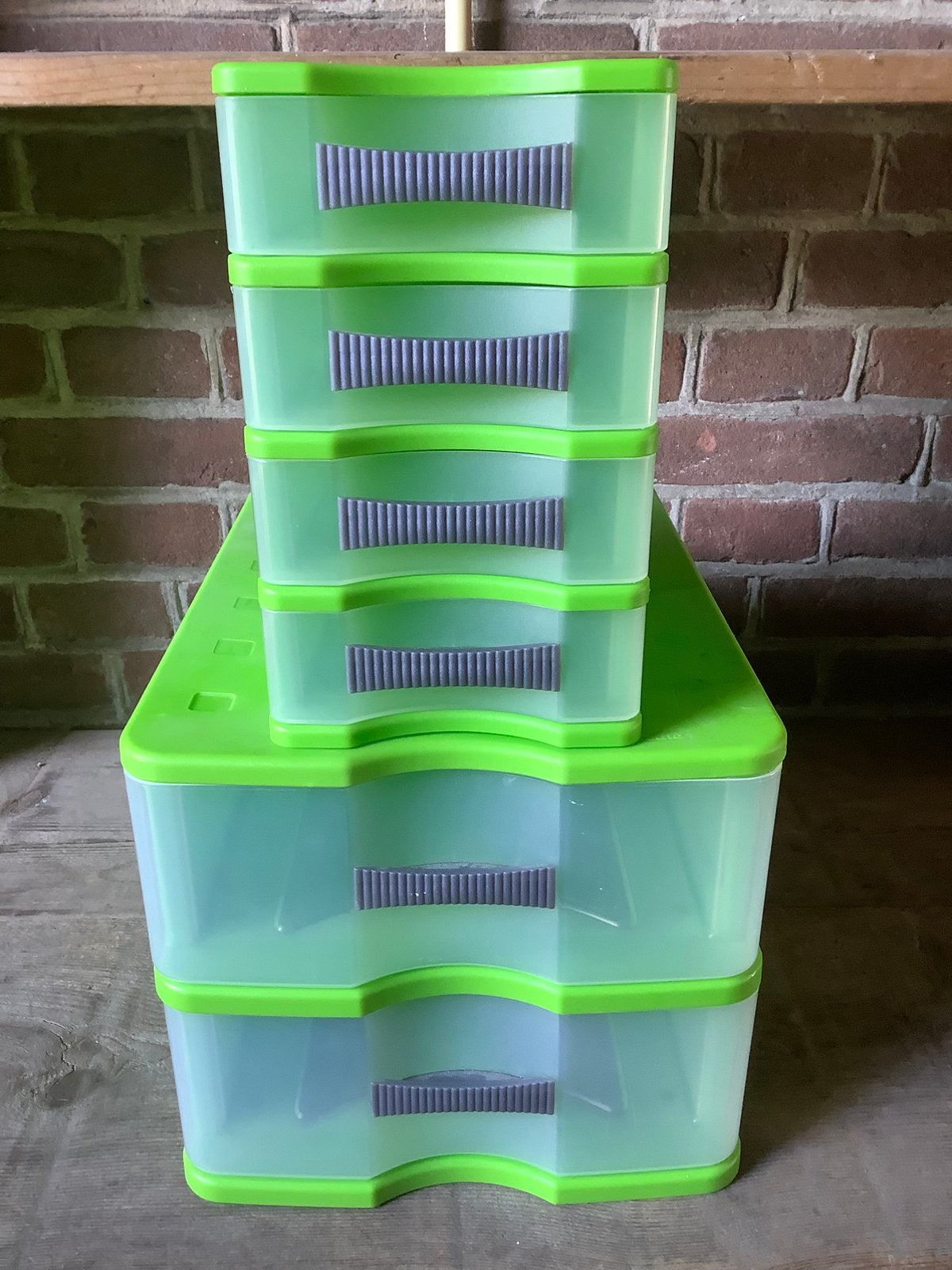 Rotho plastic opbergdozen met lades ladekastje, Ophalen of Verzenden, Gebruikt