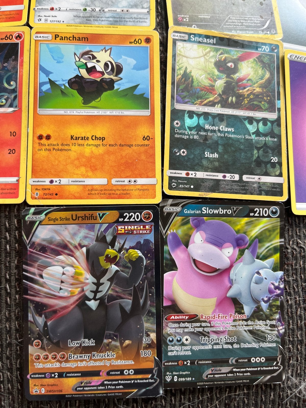 Pokémon Kaarten Collectie - Diverse Zeldzame en Glanzende, Verzenden, Gebruikt, Meerdere kaarten, Foil
