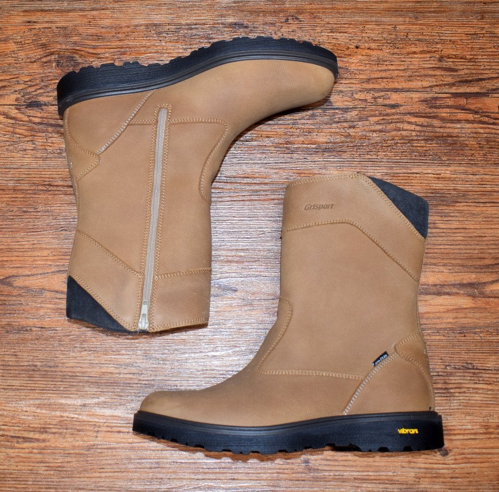 GRISPORT - leren Oxford Outdoorlaarzen Camel - maat 42, Kleding | Heren, Schoenen, Nieuw, Wandelschoenen of Bergschoenen, Overige kleuren