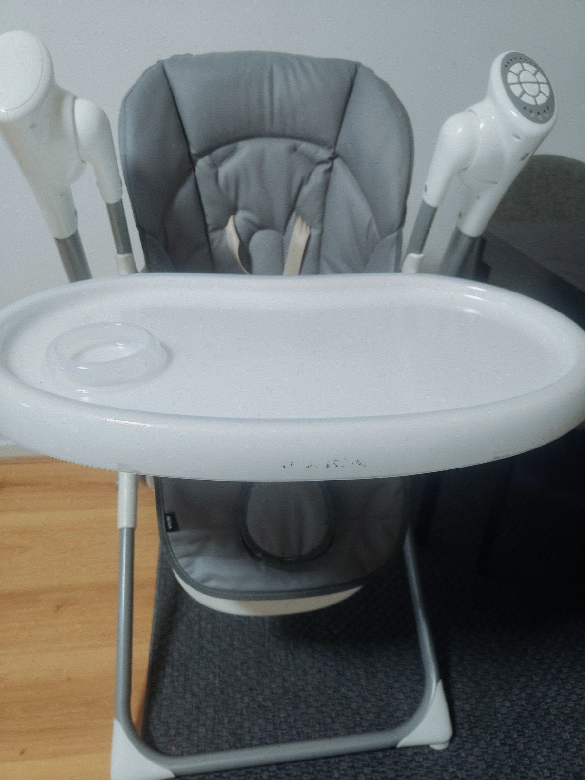 2 in 1 Kinderstoel en Elektrische Babyschommel, Kinderen en Baby's, Ophalen of Verzenden, Zo goed als nieuw, Meegroeistoel