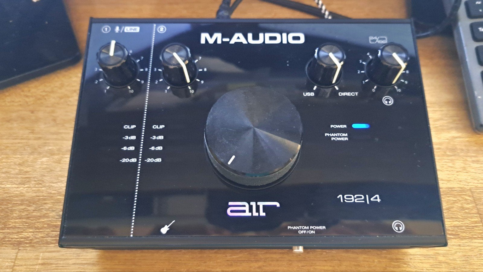 M-Audio Air 192|4 audio-interface, Ophalen of Verzenden, Gebruikt, Minder dan 5 kanalen, Microfooningang
