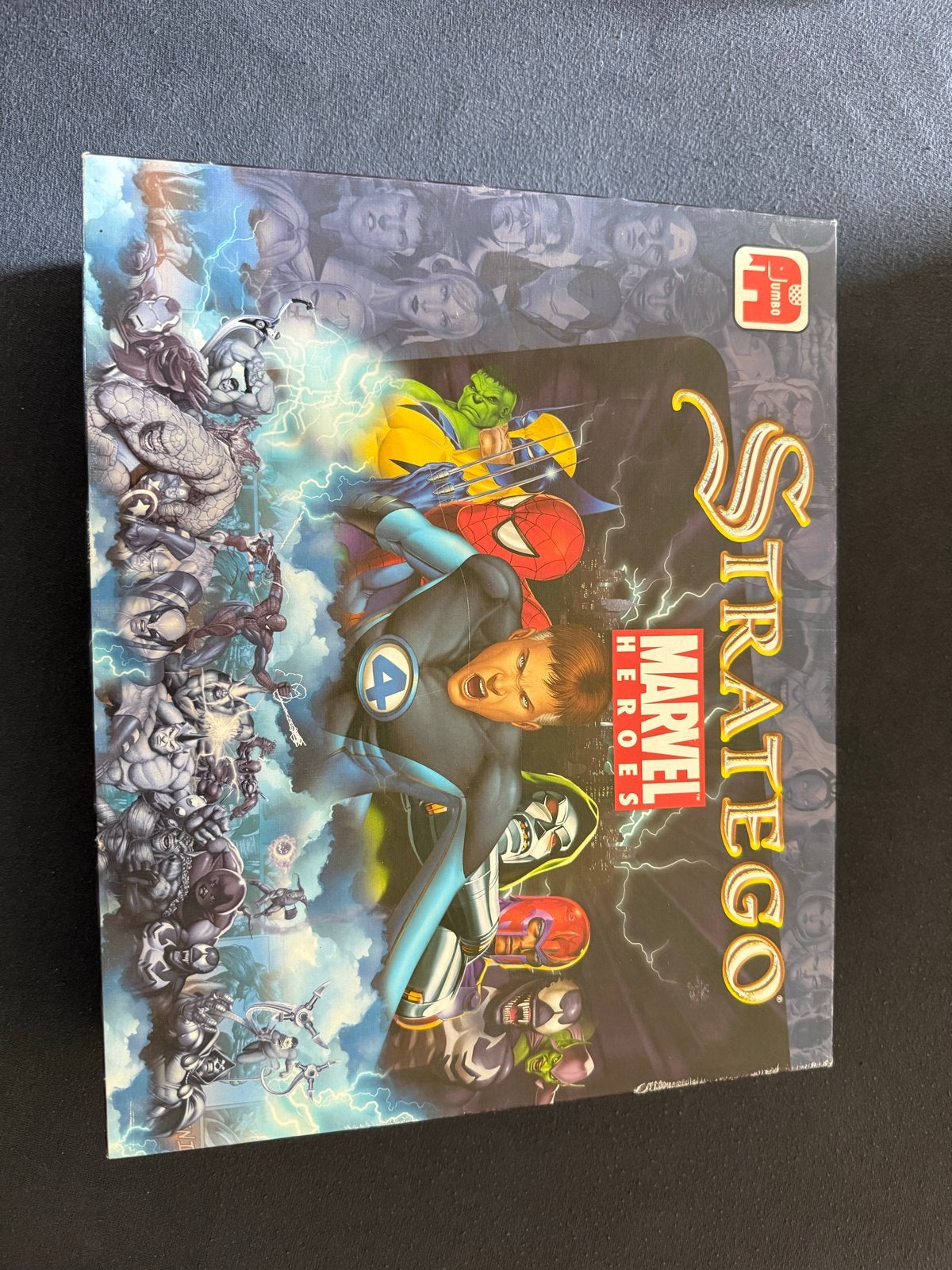 Stratego Marvel Heroes Bordspel - Compleet en Zo Goed als Ni, Een of twee spelers, Ophalen, Zo goed als nieuw